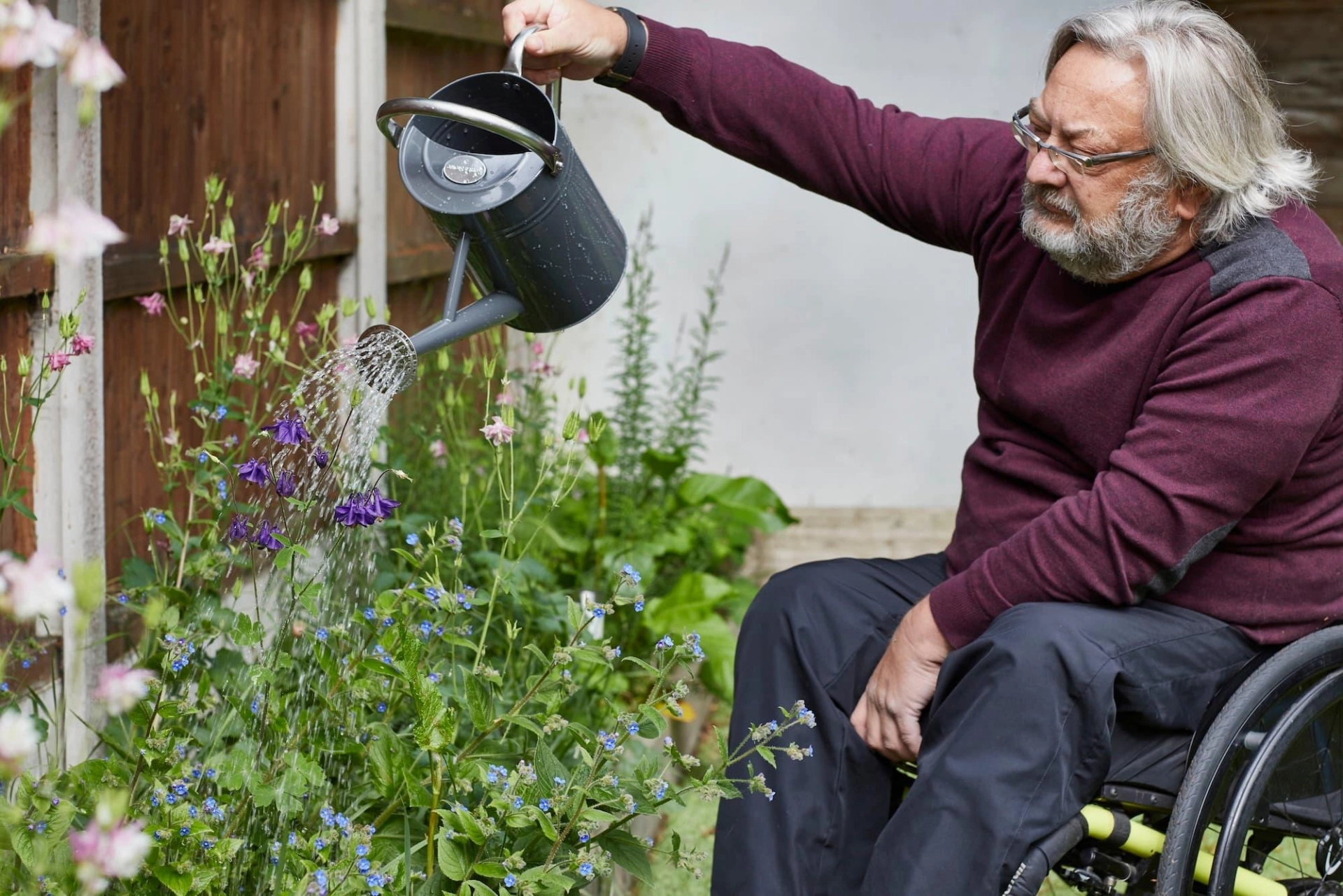 Watering Plants 016